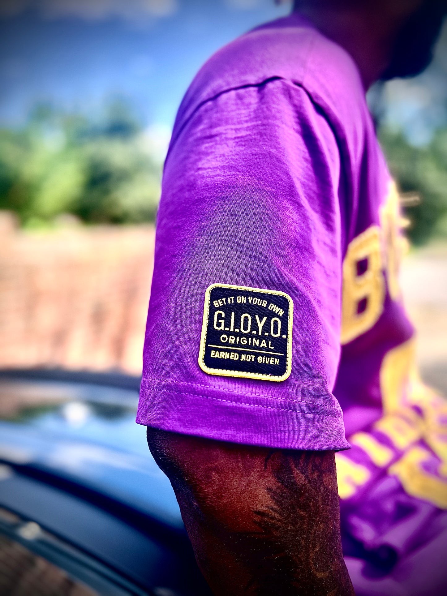 G.I.O.Y.O. Original Athletic Suit – Purple & Yellow (Limited Pre-Order